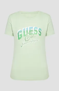 Женская мятная футболка Ментоловый XS Guess W3GI34.I3Z14;G8E7