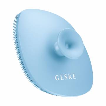 Щетка для лица Geske Facial Brush 4 в 1 Aquamarine (аквамарин), с держателем