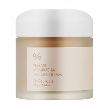 Крем-гель для лица Dr.Ceuracle Vegan Kombucha Tea Gel Cream с экстрактом комбучи, 75 г Крем-гель для лица Dr.Ceuracle Vegan Kombucha Tea Gel Cream с экстрактом комбучи, 75 г