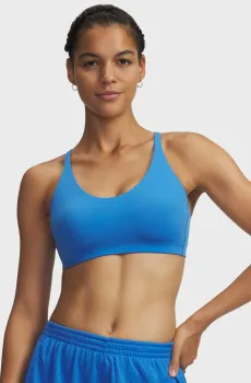 Женский голубой топ UA Motion Bra Голубой XS Under Armour 6004135-402