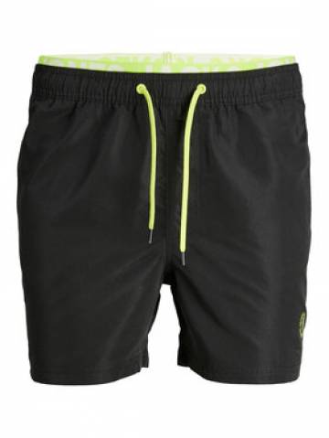 Jack&Jones Junior Шорти для плавання 12227525 Чорний Regular Fit Jack&Jones Junior Шорти для плавання 12227525 Чорний Regular Fit