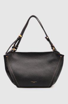 Черная кожаная сумка-тоут Bloom
