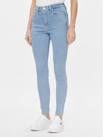 Tommy Jeans Джинси Sylvia DW0DW17110 Голубий Skinny Fit Tommy Jeans Джинси Sylvia DW0DW17110 Голубий Skinny Fit