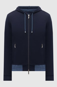 Синяя спортивная куртка