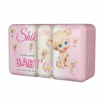 Детское крем-мыло Shik Cream Soap Baby с масляными экстрактами, 5*70 г (экопак) Детское крем-мыло Shik Cream Soap Baby с масляными экстрактами, 5*70 г (экопак)