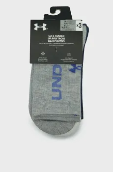 Носки (3 пары) UA 3 Серый 36.5-42 Under Armour 1373084-011