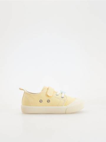 Reserved - GIRLS` SNEAKERS - світло-жовтий - 703DL-10X Reserved - GIRLS` SNEAKERS - світло-жовтий - 703DL-10X