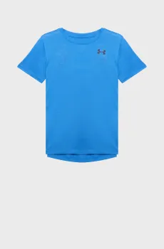 Детская синяя футболка UA Tech Vent Jcqrd SS Синий 7 Under Armour 1390019-402