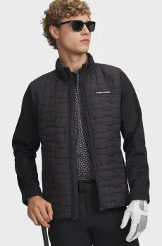 Мужская черная ветровка DRIVE PRO INSULATED JACKET Черный XL Under Armour 6011061-001