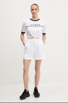 Хлопковая футболка Guess