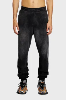 Мужские черные спортивные брюки P-WAFY PANTALONI Черный S Diesel A16103 0TKAA