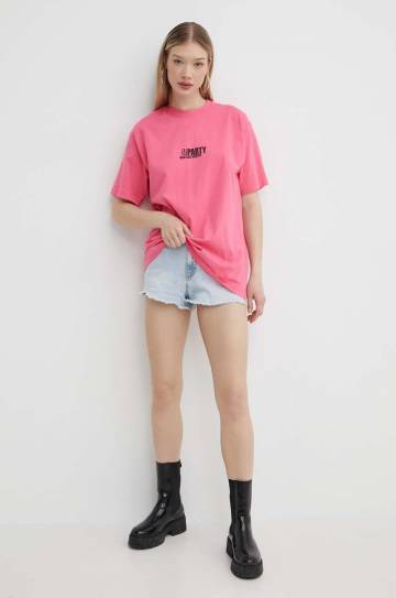 Джинсовые шорты Volcom женские однотонные средняя посадка Джинсовые шорты Volcom женские однотонные средняя посадка