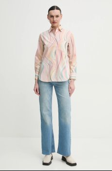 Хлопковая рубашка PS Paul Smith