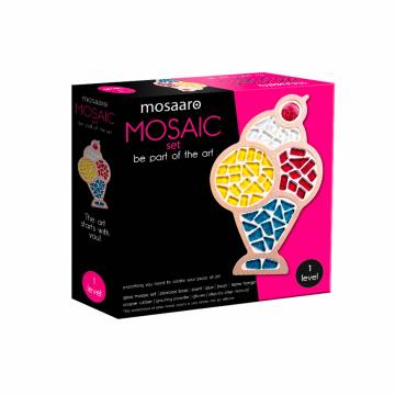 Набір скляної мозаїки Mosaaro Кришталеве скло Морозиво (MA1003) Набір скляної мозаїки Mosaaro Кришталеве скло Морозиво (MA1003)