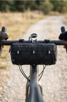 Сумка велосипедна - чорний