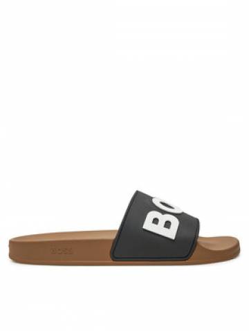 Boss Шльопанці Kirk Slid rblg N 50498241 Бежевий Boss Шльопанці Kirk Slid rblg N 50498241 Бежевий