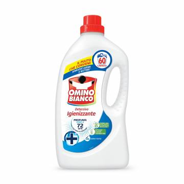 Гель для стирки Omino Bianco Антибактериальный, 60 стирок, 2.4 л Гель для стирки Omino Bianco Антибактериальный, 60 стирок, 2.4 л