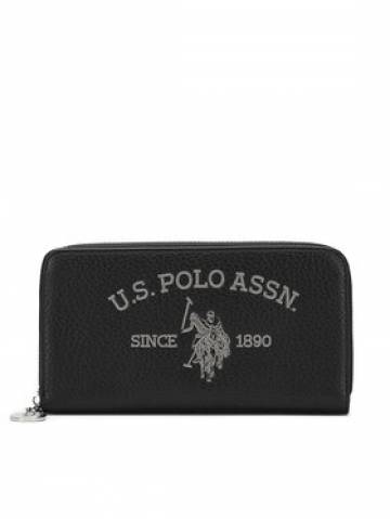 U.S. Polo Assn. Гаманець WIUXT8413WVP Чорний U.S. Polo Assn. Гаманець WIUXT8413WVP Чорний