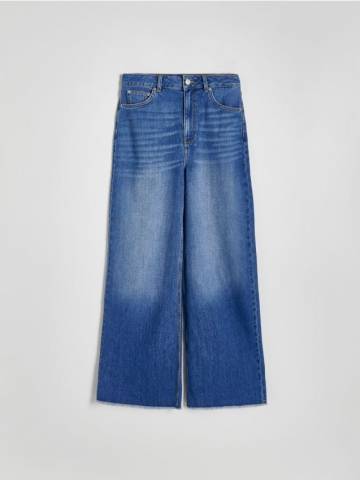 Reserved - Джинси wide leg - синій - 890BG-55J Reserved - Джинси wide leg - синій - 890BG-55J