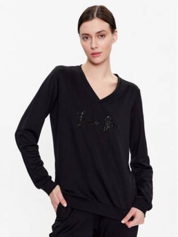 Liu Jo Sport Блузка TA3216 F0869 Чорний Regular Fit Liu Jo Sport Блузка TA3216 F0869 Чорний Regular Fit