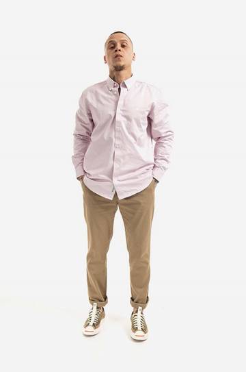 Брюки Norse Projects мужские цвет коричневый облегающее N25.0367.0966-0966 Брюки Norse Projects мужские цвет коричневый облегающее N25.0367.0966-0966