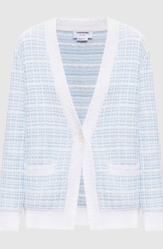 Голубой кардиган