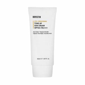 Солнцезащитный крем для лица Rovectin Vita Tone Up Sun Cream SPF 50+ PA++++, 50 мл Солнцезащитный крем для лица Rovectin Vita Tone Up Sun Cream SPF 50+ PA++++, 50 мл