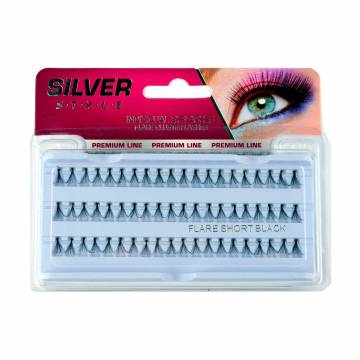 Накладные ресницы пучковые Avenir Cosmetics Silver Style Premium Line Individual Eyelashes, 8 мм (MH241) Накладные ресницы пучковые Avenir Cosmetics Silver Style Premium Line Individual Eyelashes, 8 мм (MH241)