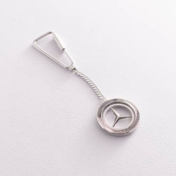 Золотой брелок "Mercedes-Мерседес" бр00052 Золотой брелок "Mercedes-Мерседес" бр00052