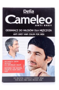 Мужская краска для волос Delia Cosmetics Cameleo Men Anti Grey Hair Color For Men Dark Brown, 30 мл