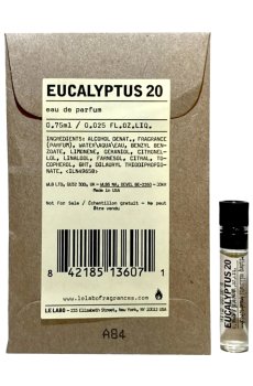 Le Labo Eucalyptus 20 Парфюмированная вода унисекс, 0.75 мл (пробник)