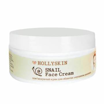 Смягчающий крем для лица Hollyskin Snail Face Cream с муцином улитки, 50 мл Смягчающий крем для лица Hollyskin Snail Face Cream с муцином улитки, 50 мл