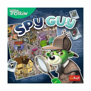Детская настольная игра Trefl Spy Guy от 5 лет, 26*26*6 см, 70 деталей (2602) Детская настольная игра Trefl Spy Guy от 5 лет, 26*26*6 см, 70 деталей (2602)