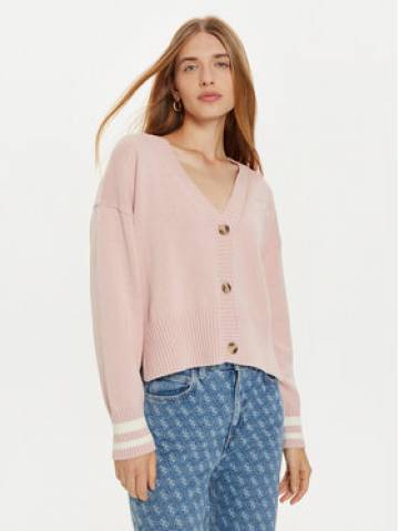 Guess Jeans Кардиган W4BR81 Z3HM1 Рожевий Regular Fit Guess Jeans Кардиган W4BR81 Z3HM1 Рожевий Regular Fit