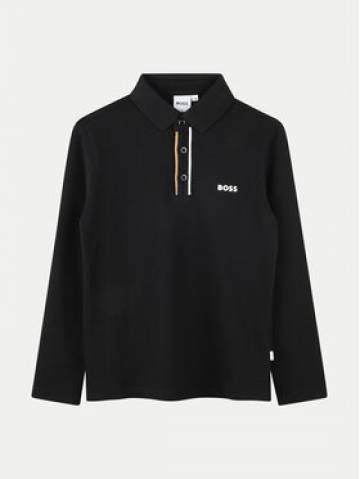 Boss Поло J51175 D Чорний Regular Fit Boss Поло J51175 D Чорний Regular Fit