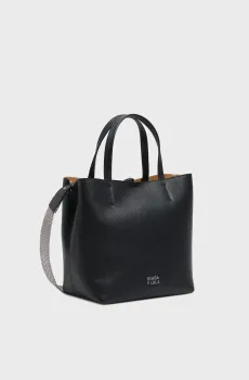 Женская черная кожаная сумка Черный ONESIZE Bimba Y Lola 252BBBJ4X.10000