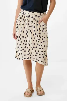 Женская бежевая юбка в горошек Бежевый 42 Mexx GN1701033W