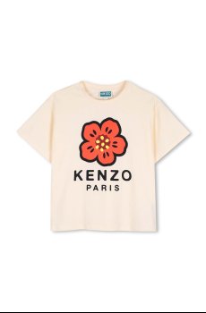Детская хлопковая футболка Kenzo Kids