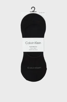 Мужские черные следы CK MEN FOOTIE MID CUT 2P Черный 39-42 Calvin Klein 701218708