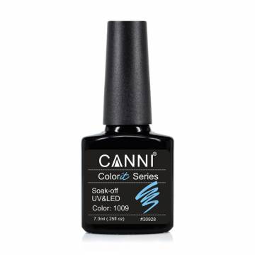 Гель-лак для ногтей Canni Gel Color System Soak-off UV&LED Gel Polish 1009 Небесно-голубой, 7.3 мл Гель-лак для ногтей Canni Gel Color System Soak-off UV&LED Gel Polish 1009 Небесно-голубой, 7.3 мл