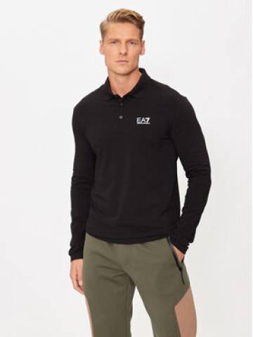 EA7 Emporio Armani Поло 8NPF15 PJVQZ 1200 Чорний Regular Fit EA7 Emporio Armani Поло 8NPF15 PJVQZ 1200 Чорний Regular Fit