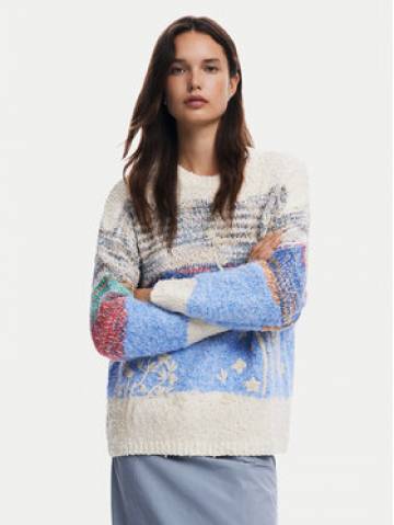 Desigual Светр Sudbury 24WWJF59 Кольоровий Loose Fit Desigual Светр Sudbury 24WWJF59 Кольоровий Loose Fit