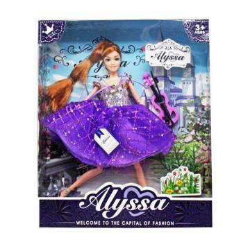 Детская кукла Alyssa Welcome To The Capital Of Fashion, в коробке, от 3 лет (26025) Детская кукла Alyssa Welcome To The Capital Of Fashion, в коробке, от 3 лет (26025)