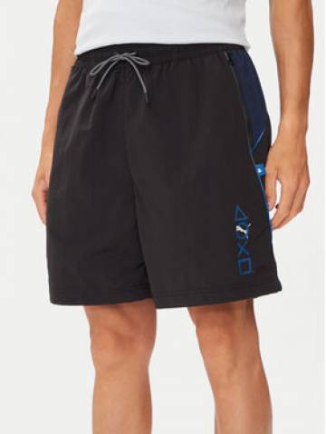 Puma Спортивні шорти PLAYSTATION 624703 Чорний Loose Fit Puma Спортивні шорти PLAYSTATION 624703 Чорний Loose Fit