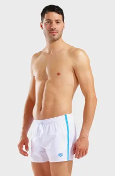 Мужские белые плавательные шорты SIDE TAPES BEACH X-SHORT Белый M Arena 010894-100