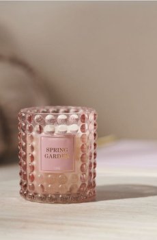 Свічка - пастельний рожевий