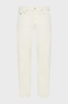 Мужские белые джинсы Белый 32-32 Tommy Jeans DM0DM20867