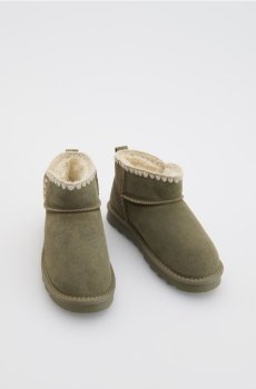 Reserved - Шкіряні черевики - світло-оливковий - 910GT-81X