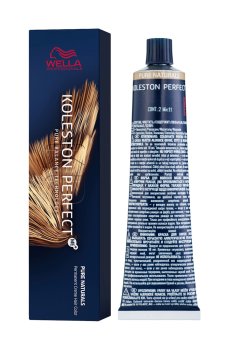 Уценка! Стойкая крем-краска для волос Wella Professionals Koleston Perfect Me+ Pure Naturals 7/07, 60 мл