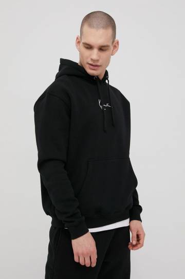 Кофта Karl Kani мужская цвет чёрный с аппликацией KKMQ12006-black Кофта Karl Kani мужская цвет чёрный с аппликацией KKMQ12006-black